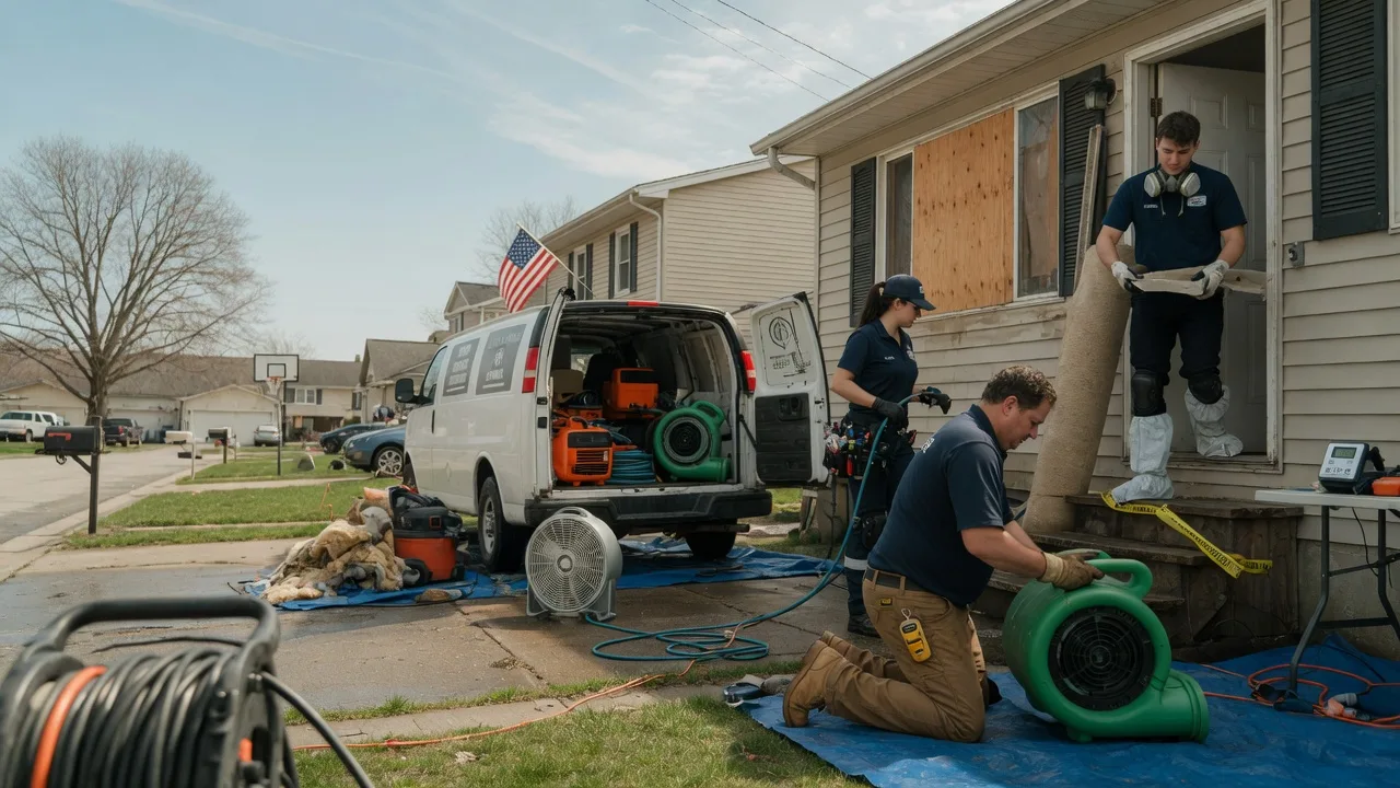 Water Damage Restoration in Mount Victory, OH near me